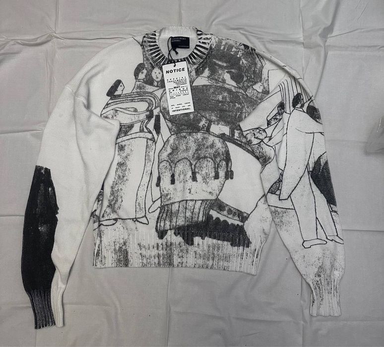 Кофта erd enfants riches deprimes balenciaga rick opium archive
