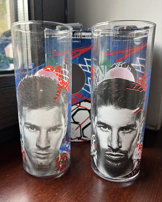 Лімітовані, колекційні стакани Pepsi