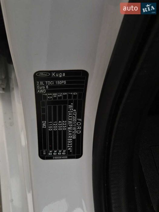 Ford Kuga 2017 4х4