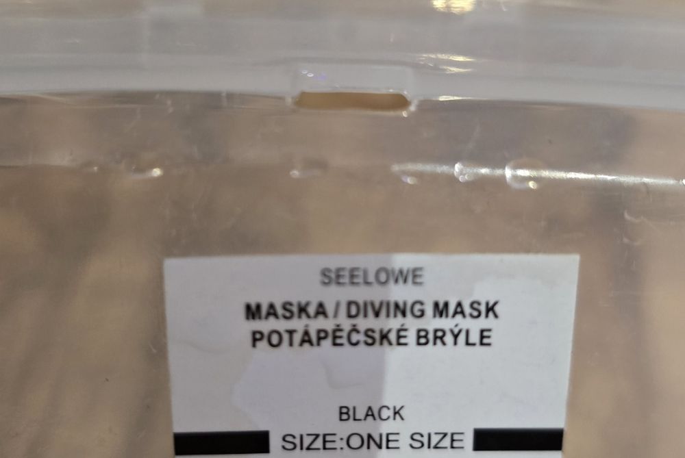 Maska do nurkowania AquaWave