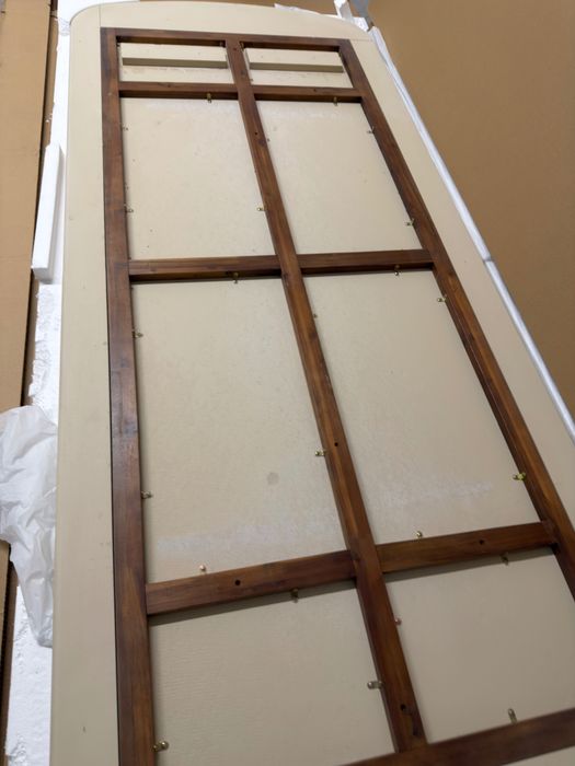 Tampo de mesa em cimento polido 270cm