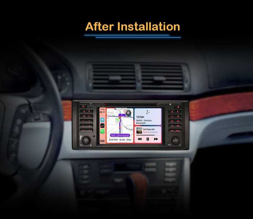 Bmw E39 E53 serie 5 X5 M5 2 din android 14 dvd OctaCore