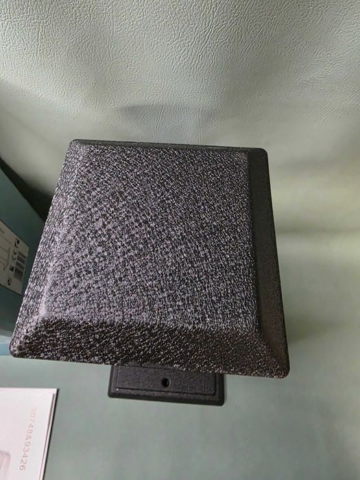 Słupek ogrodowy rozdzielacz 4x gniazdo 230V czarny IP44 Eglo Park 4