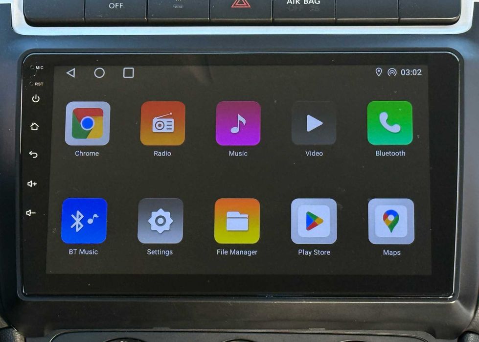 Rádio Android - Carplay/Android Auto - VW Polo