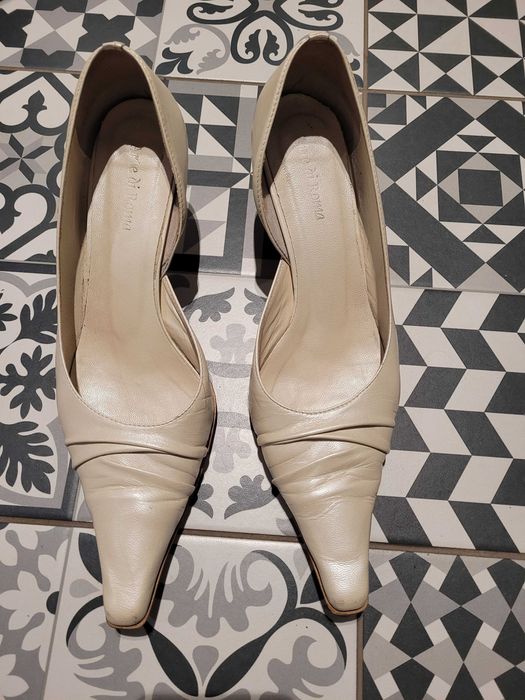 Buty skórzane ślubne roz 40