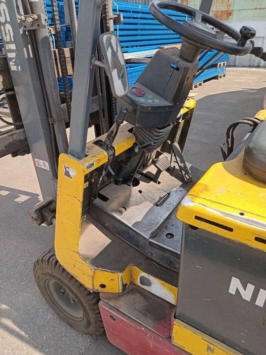 Навантажувач Nissan електричний, 3м підйом погрузчик кара 1т.