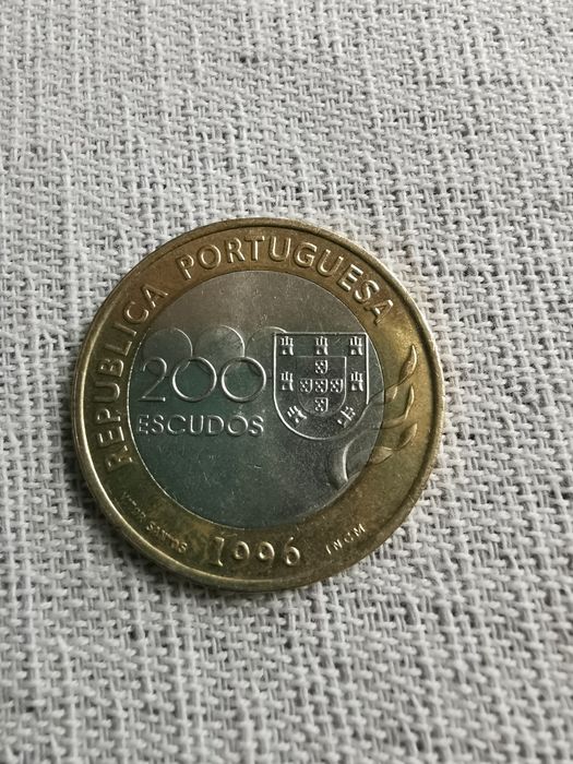 Moeda 200 escudos- 1996-XXVI Jogos Olímpicos de Verão - Atlanta 1996