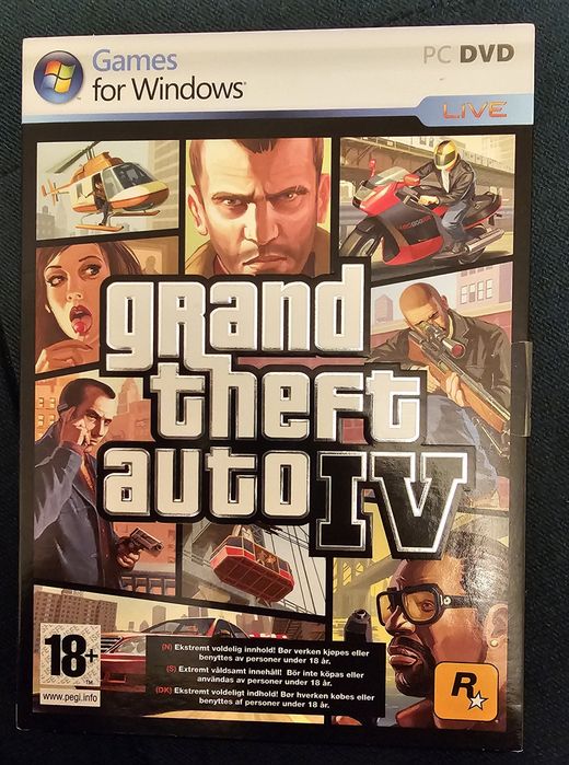 Grand Theft Auto IV Gra Pc GTA