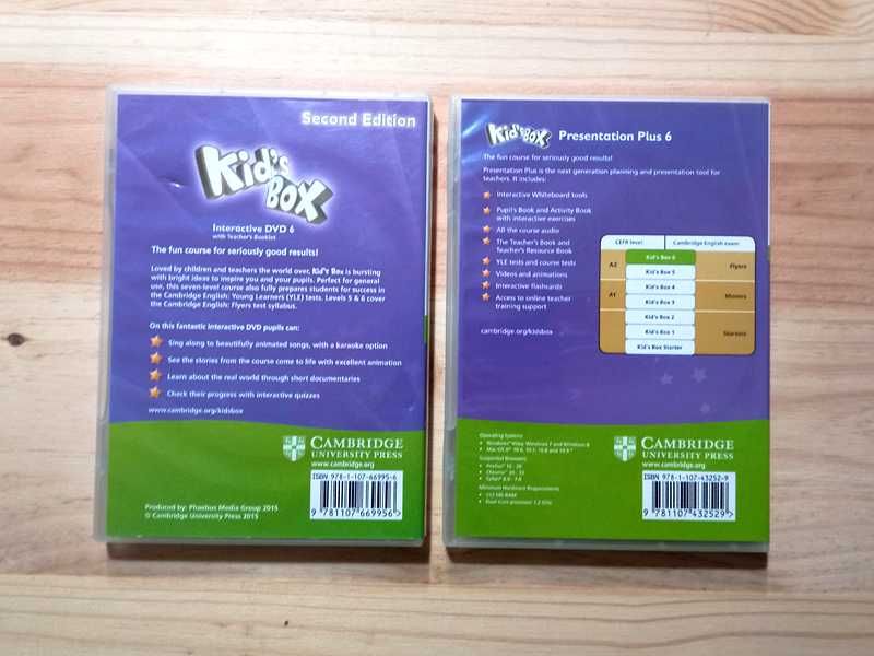 2 DVDs Kid's Box - Level 6