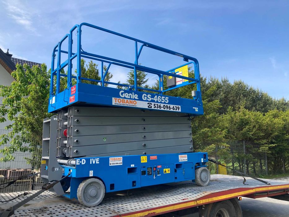 WYNAJEM Podnośniki Zwyżki Nożycowe Przegubowe Koszowe TOBANO NOWY DWÓR