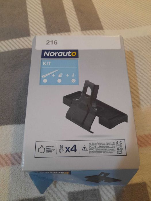 Kit para barras do tejadilho para Citroen C4 Space Tourer