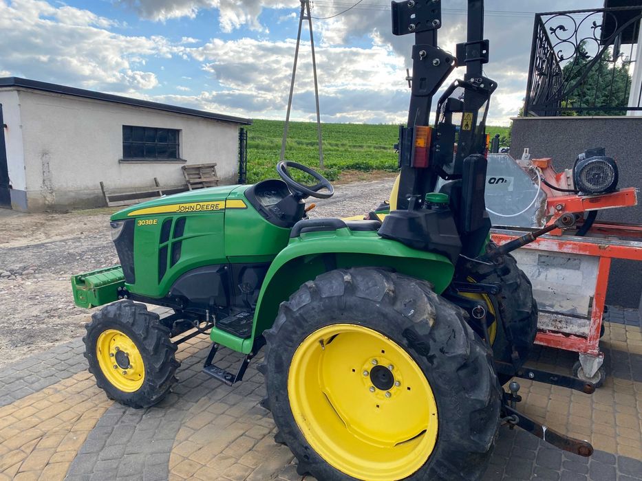 Ciągnik Traktor John Deere 3038E 4x4 Silnik Yanmar 38KM 2018r