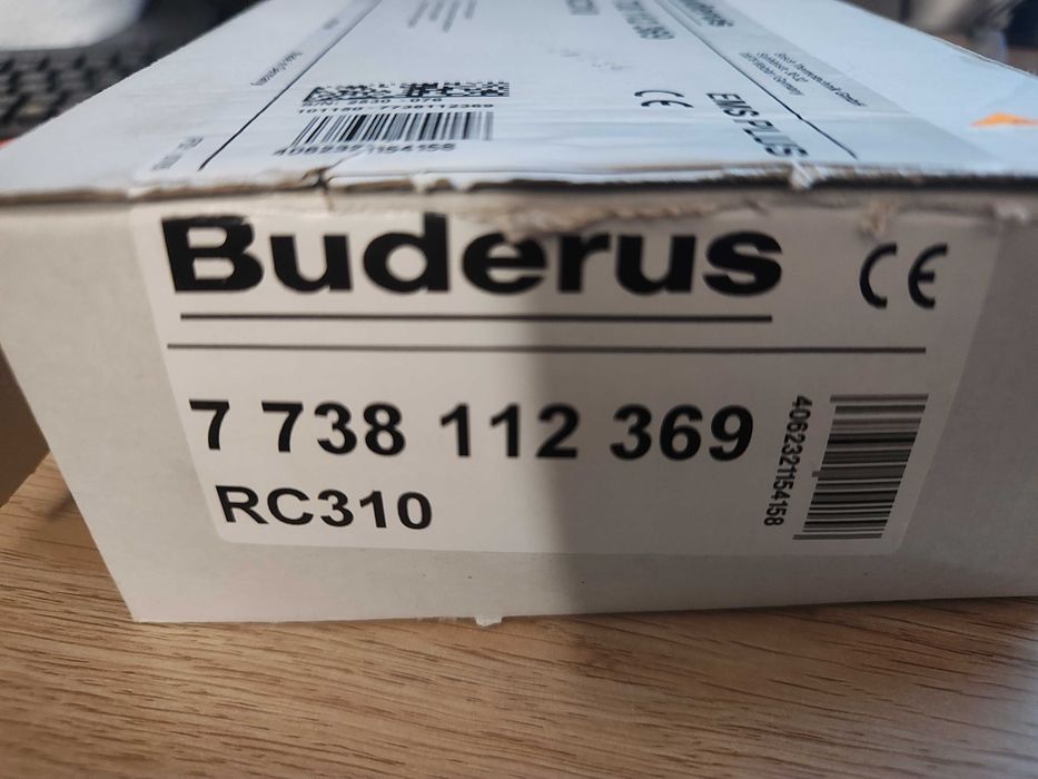 Buderus Logamatic RC310 regulator pogodowy do kotła biały