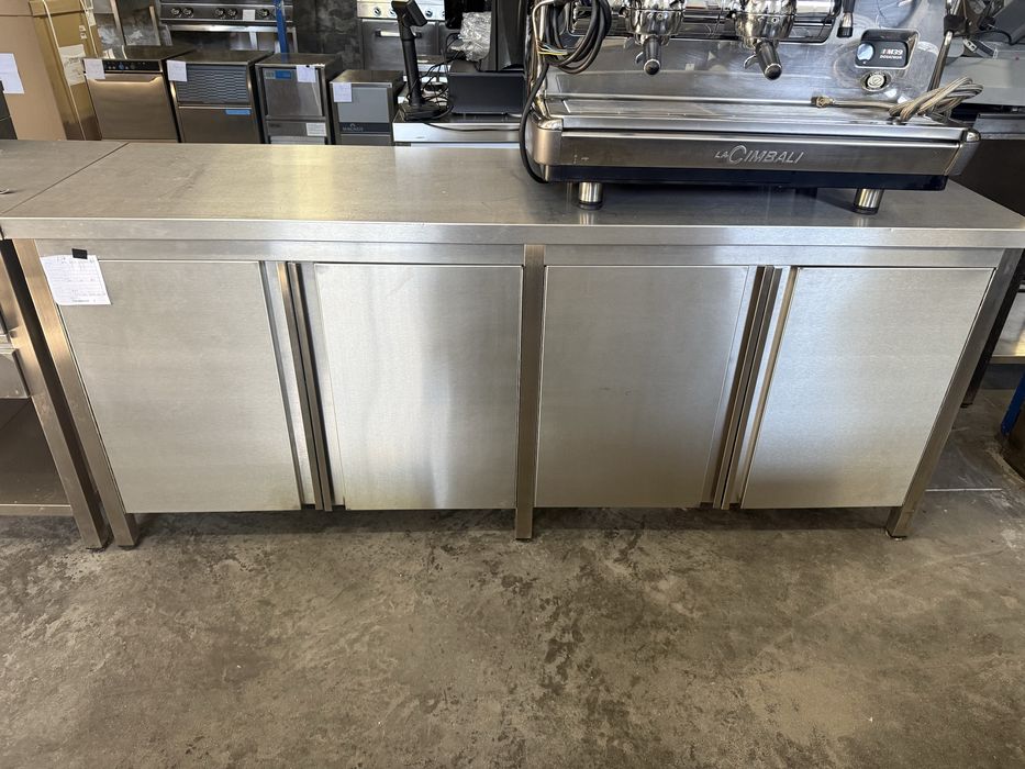 Escaparate em aço inox / bancada /armario /balcao