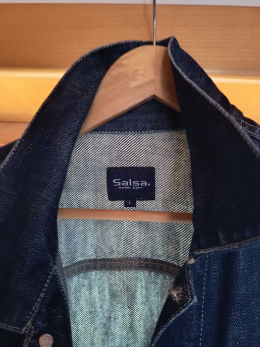 Casaco de homem em ganga da Salsa