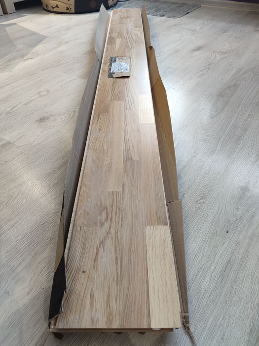 Panele podłogowe 4 sztuki, nie używane. Wymiary na zdjęciu.