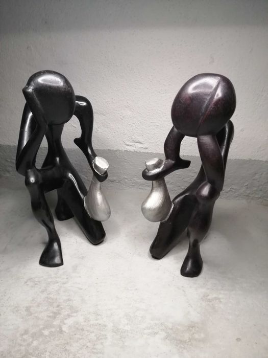 Esculturas abstratas Homem pensador