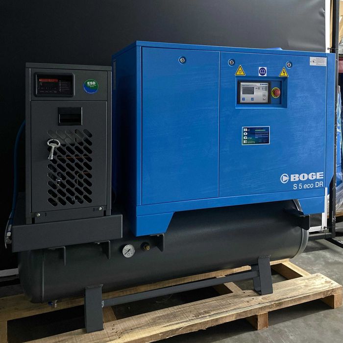 Compressor Parafuso Boge LS 5 ECO DR Usado