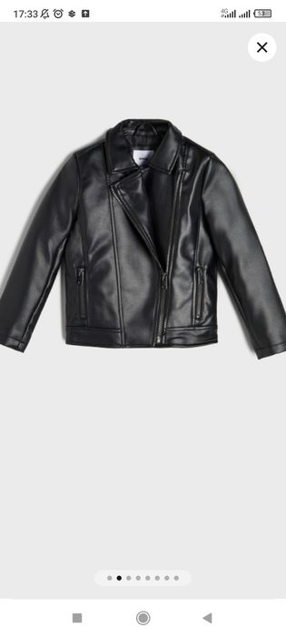 Куртка косуха дівчинка дешево sinsay