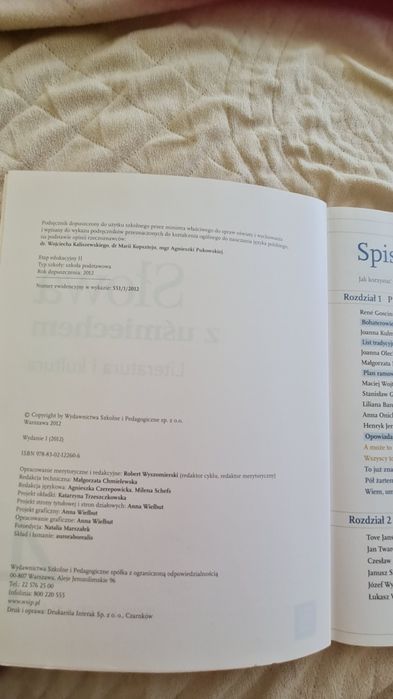 Słowa z uśmiechem 4. Literatura i kultur