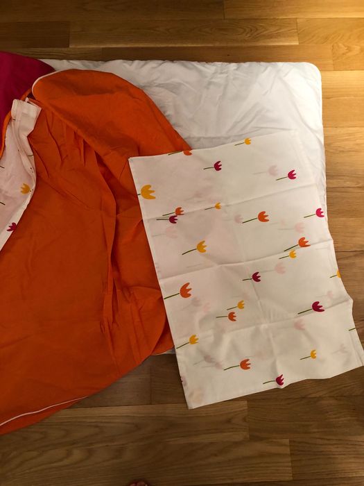 Vendo saco de dormir completo para cama/beliche de 0,90cm de menina.