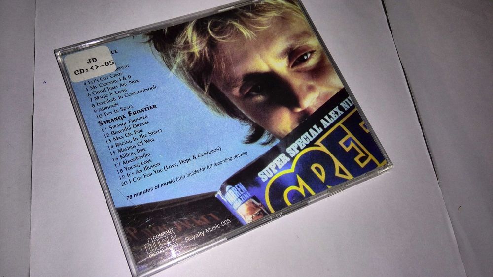 queen / roger taylor (fun in space & strange frontiers) cd raro