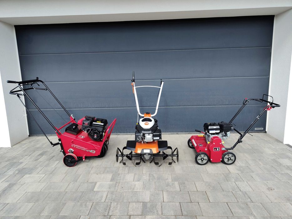 Zagęszczarka, stopa, agregat prądotwórczy, sprężarka itp.