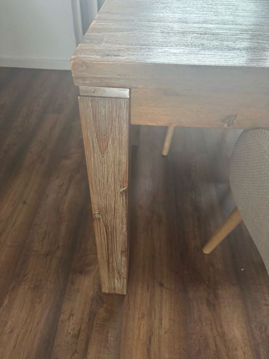 Stół salon( lundby jysk )180/90  + dostawki 2szt