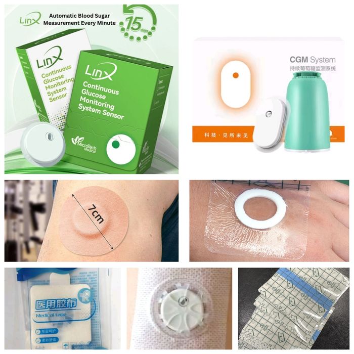 Тейп пластир LinX Libre 3 Аidex Х yuwell anytime