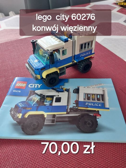 Lego city 60276 konwój więzienny
