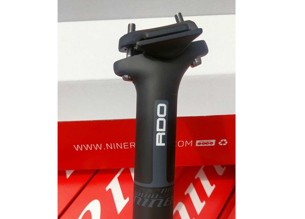 -71% NOWA Sztyca karbonowa 30,9mm x 370mm z jarzemkiem Niner CARBON FV