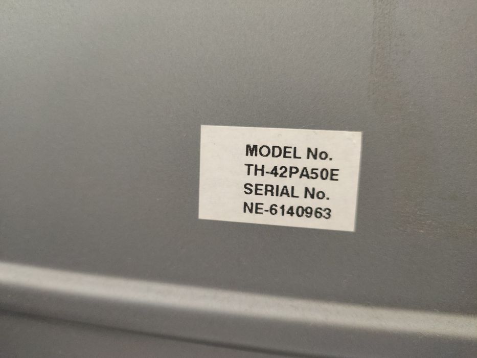 Panasonic 42" TV Model TH-42PA50E, Excellent Condition | Ermesinde64751983211649124