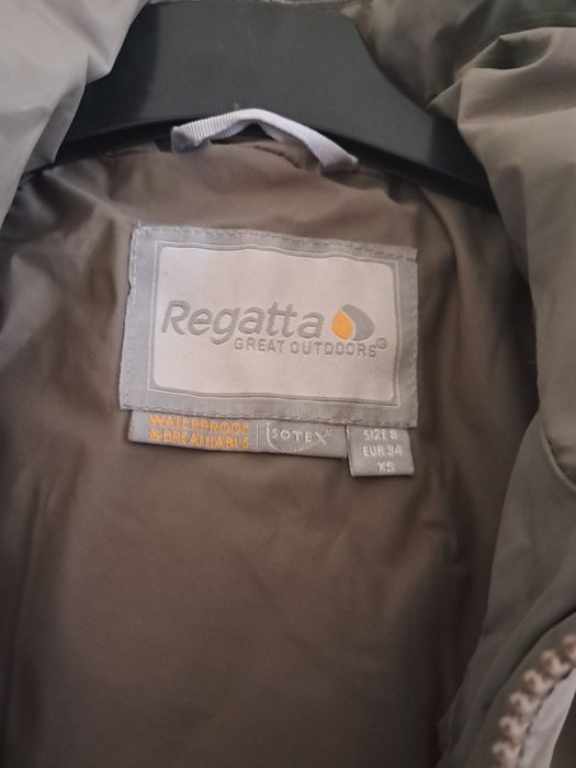 Kurtka przeciwiatrowa ISOTEX REGATTA przeciwdeszczowa kaki