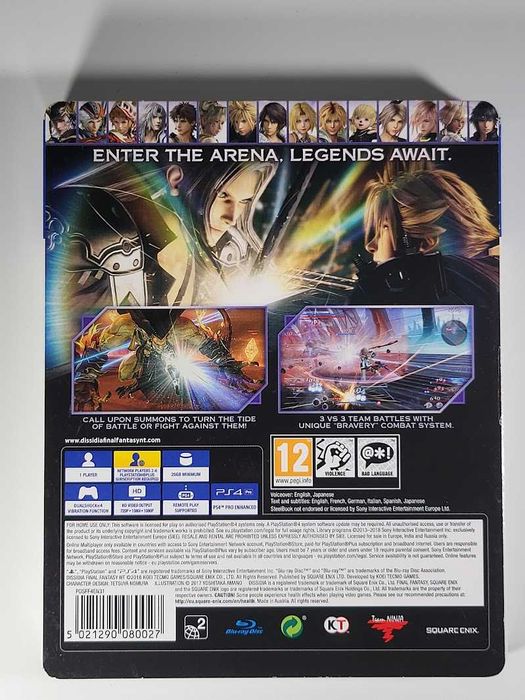 Dissidia Final Fantasy NT / Gra PS4 / Perfect Blue / Skup gier / WWA