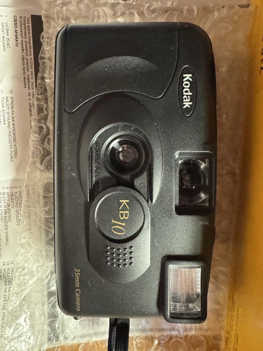 Aparat analogowy Kodak KB10 fixed focus sprawny nowy