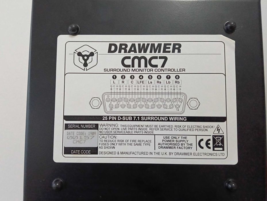 DRAWMER CMC 7 - controlador surround