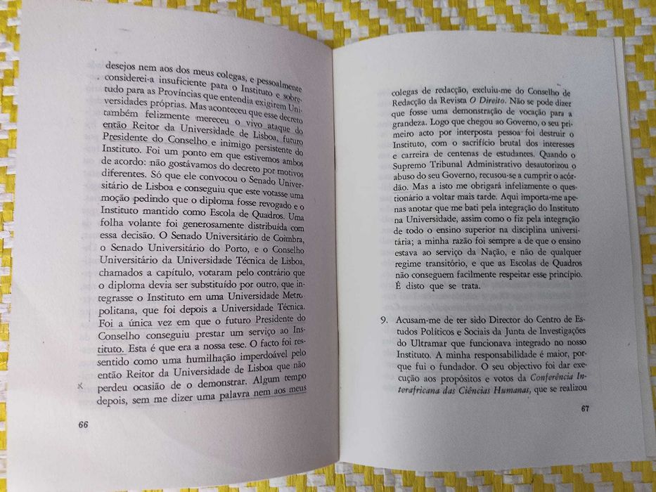 Saneamento Nacional – 
Adriano Moreira