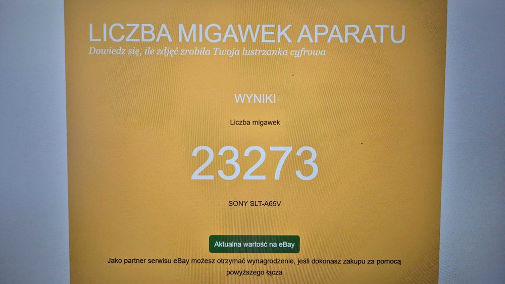 Sony Alfa SLT A65V + Obiektyw Tamron 18-200