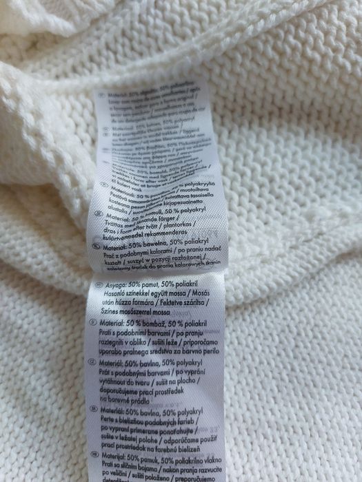 Biały sweter Esmara rozmiar S