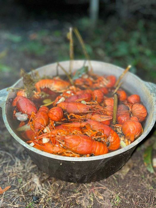 Тільки СВІЖІ живі/варені раки