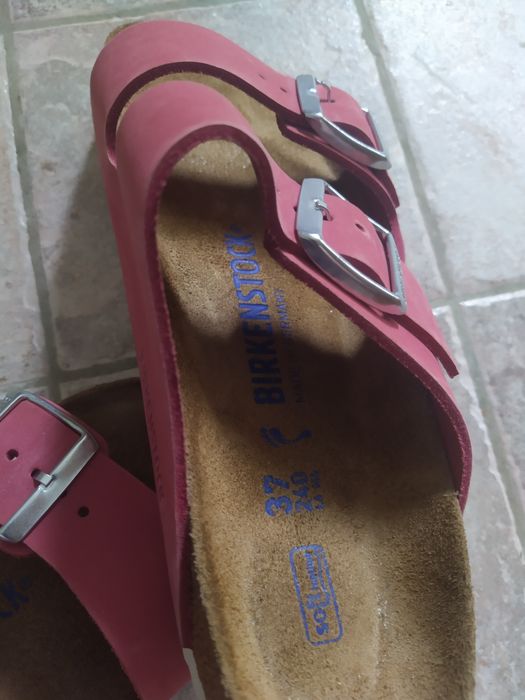 Birkenstock klapki 37 skora nowe