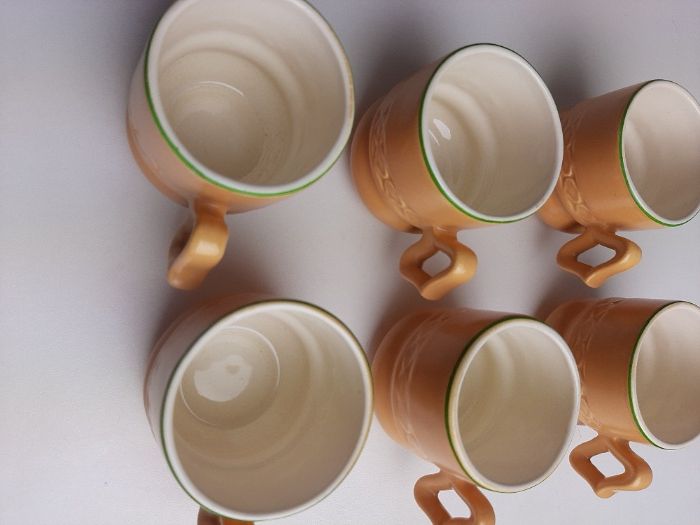 komplet kawowy Faianta Sighisoara