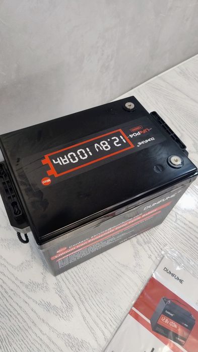 літій-залізо-фосфатний (LiFePO4) акумулятор Dumfume Mini 12.8V 100Ah