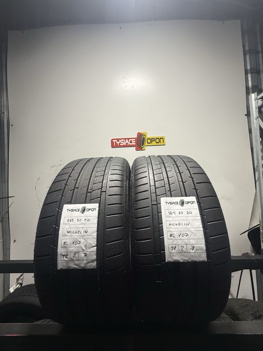265/30/20 Michelin Pilot Sport 7mm dot 2022 #L107