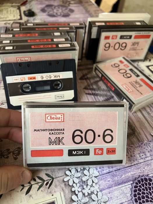 Кассеты магнитофонные новые МК 60-6
