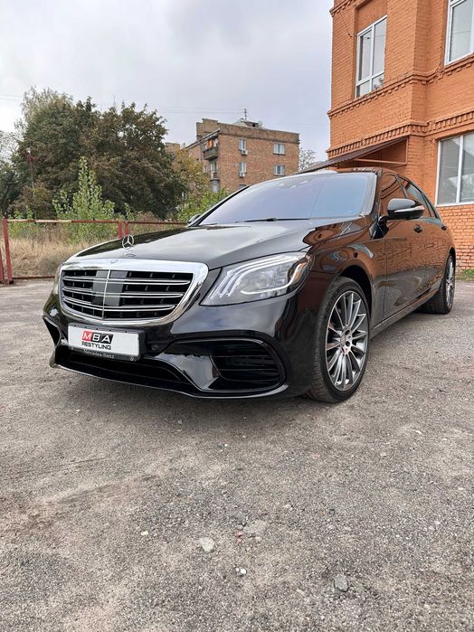 Рестайлинг W222 в S63 AMG