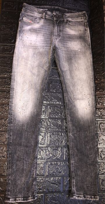 Джинсы мужские Diesel Оригинал Серые 1979 SLEENKER Винтаж Дизель