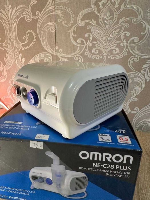 Нибулайзер ингалятор Omron NE-C28 plus отличное состояние