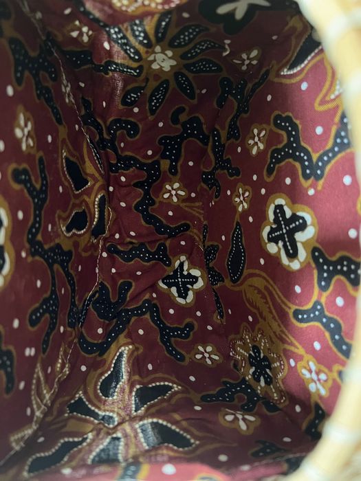 Сумка кругла з ротанга