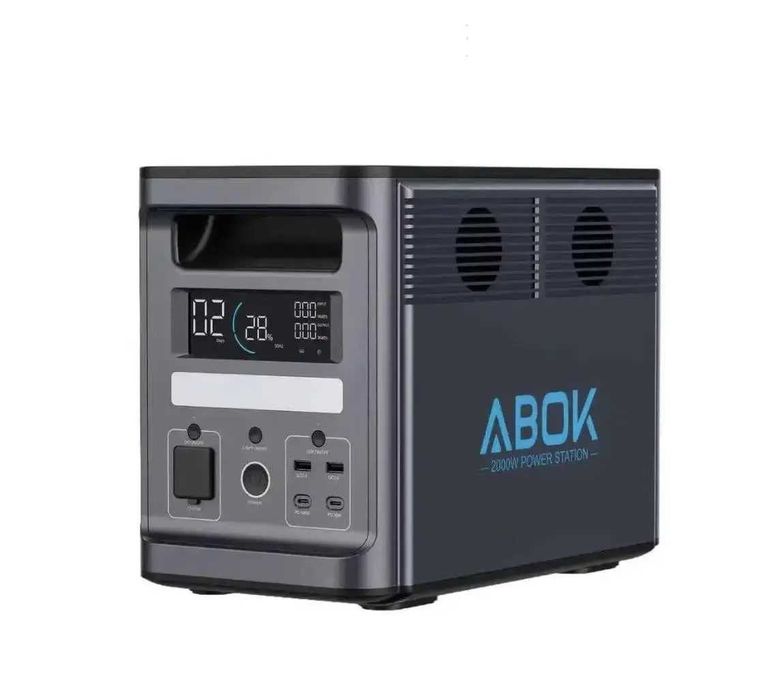 Зарядна станція  ABOK Ark2000 – 2000 Вт / 1536 Вт·год / LiFePO4